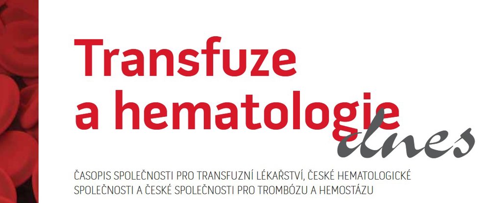 Transfuze a hematologie