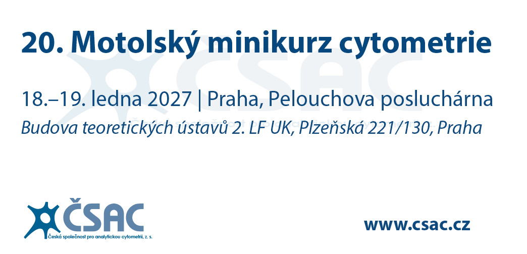 20. Motolský MINIKURZ CYTOMETRIE