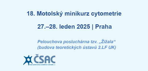 18. Motolský MINIKURZ CYTOMETRIE